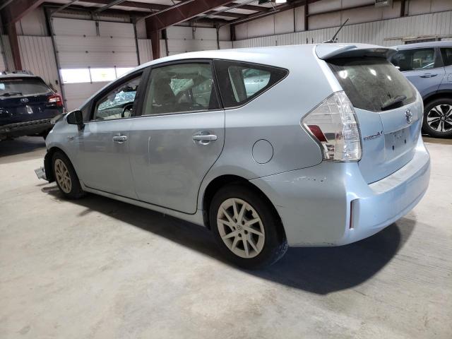  TOYOTA PRIUS 2012 Сріблястий