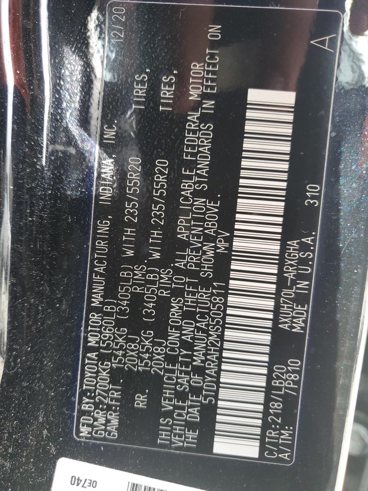 2021 Toyota Highlander - Image 15
