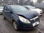 2008 VAUXHALL CORSA 1.2I 16V CLUB 5DR [AC] for sale at Copart BELFAST