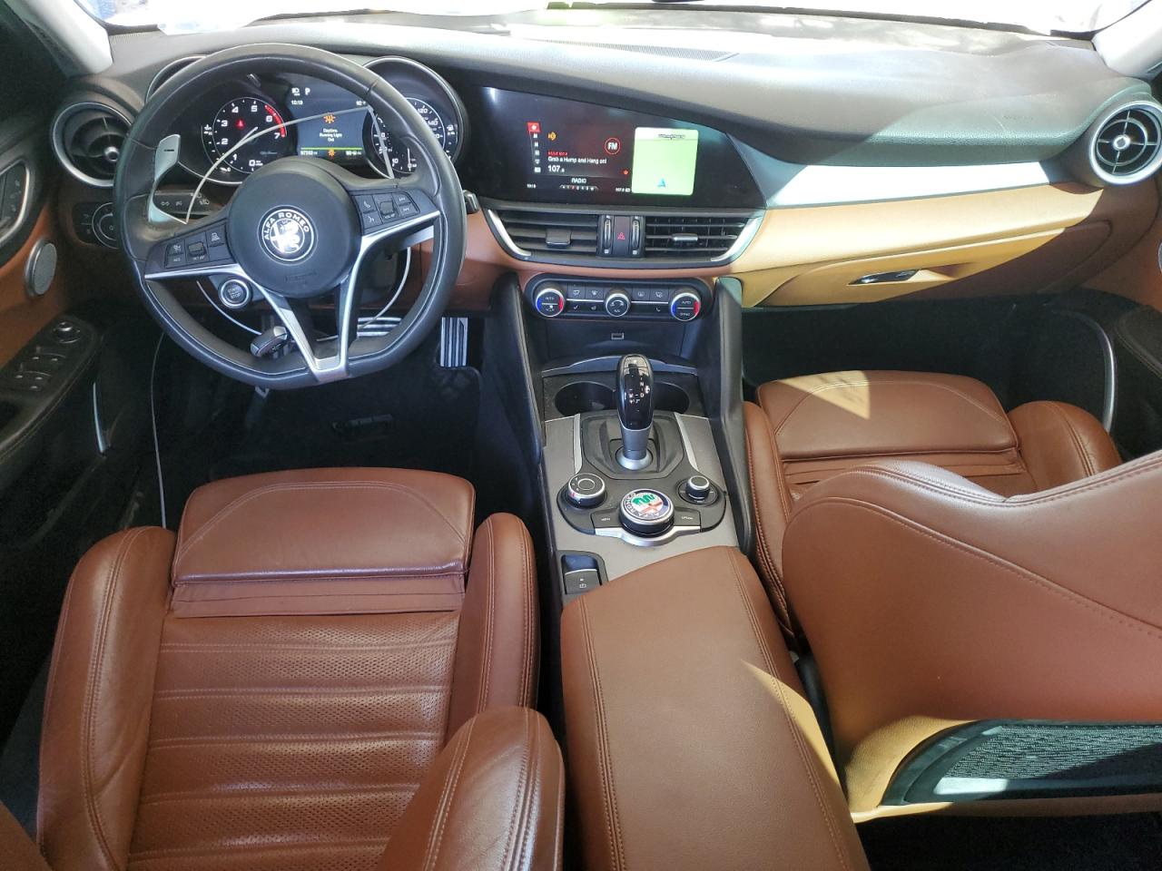 2018 Alfa Romeo Giulia Ti Q4 VIN: ZARFAEEN0J7567414 Lot: 92266595