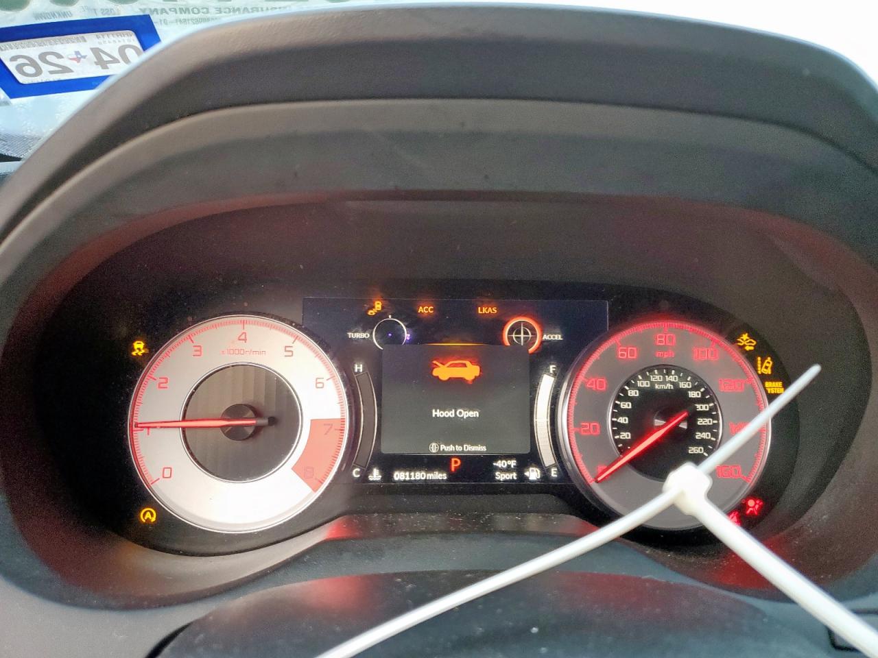 2019 Acura Rdx A-Spec VIN: 5J8TC1H61KL004242 Lot: 92445685