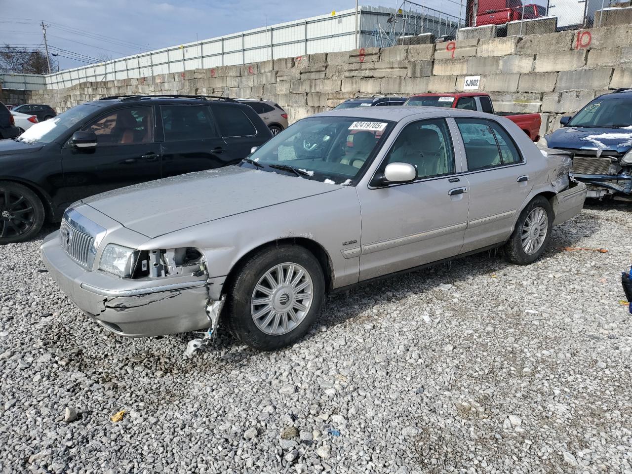 2010 Mercury Grand Marquis Ls VIN: 2MEBM7FV3AX624689 Lot: 92419705