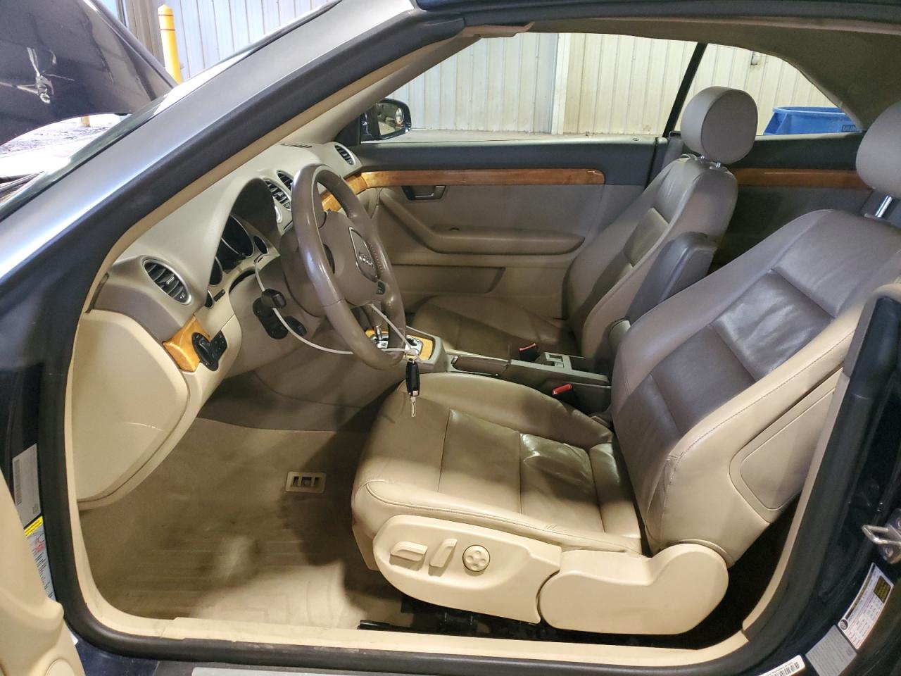 2007 Audi A4 2.0T Cabriolet Quattro VIN: WAUDF48H87K019330 Lot: 92718595