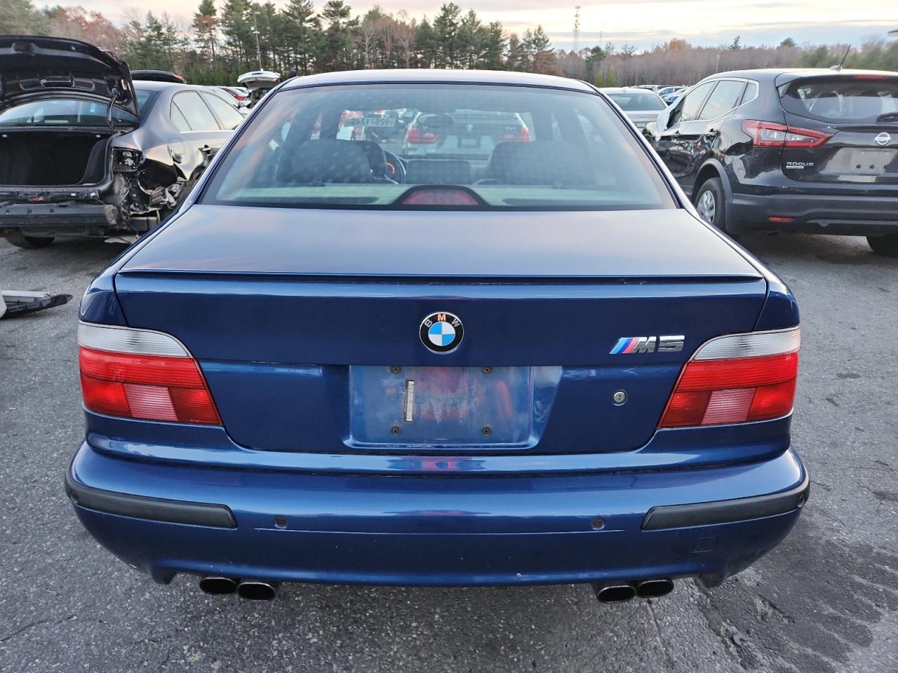 2000 BMW M5 VIN: WBSDE9346YBZ95141 Lot: 92671245