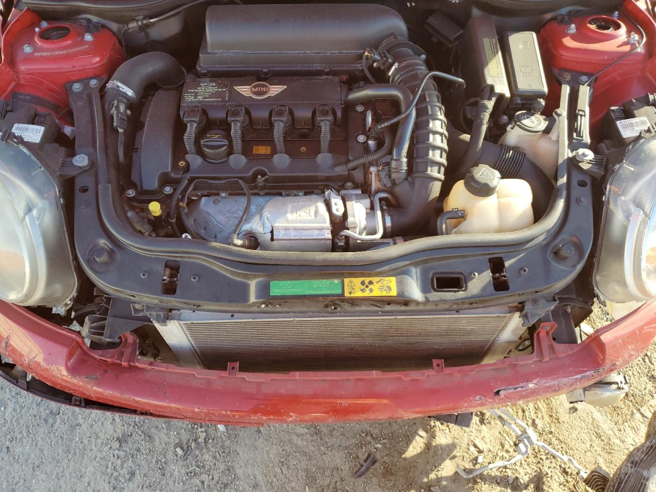 2008 Mini Cooper S VIN: WMWMF73588TV38808 Lot: 91618485