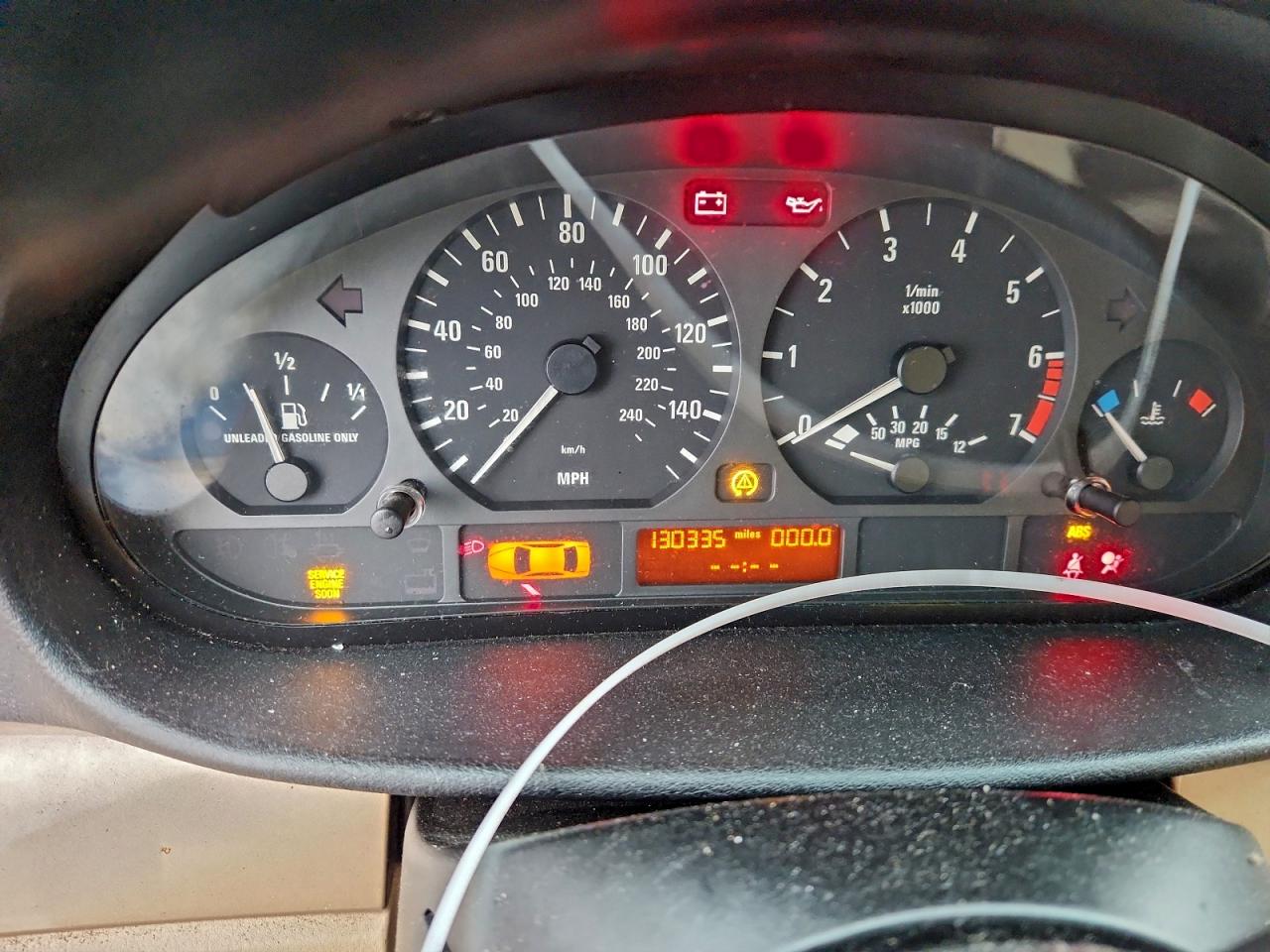 2000 BMW 323 I VIN: WBAAM3341YCD57688 Lot: 94039235