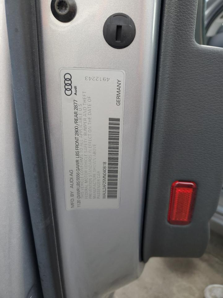 2021 Audi A6 Premium Plus VIN: WAUL2AF25MN040618 Lot: 92313195