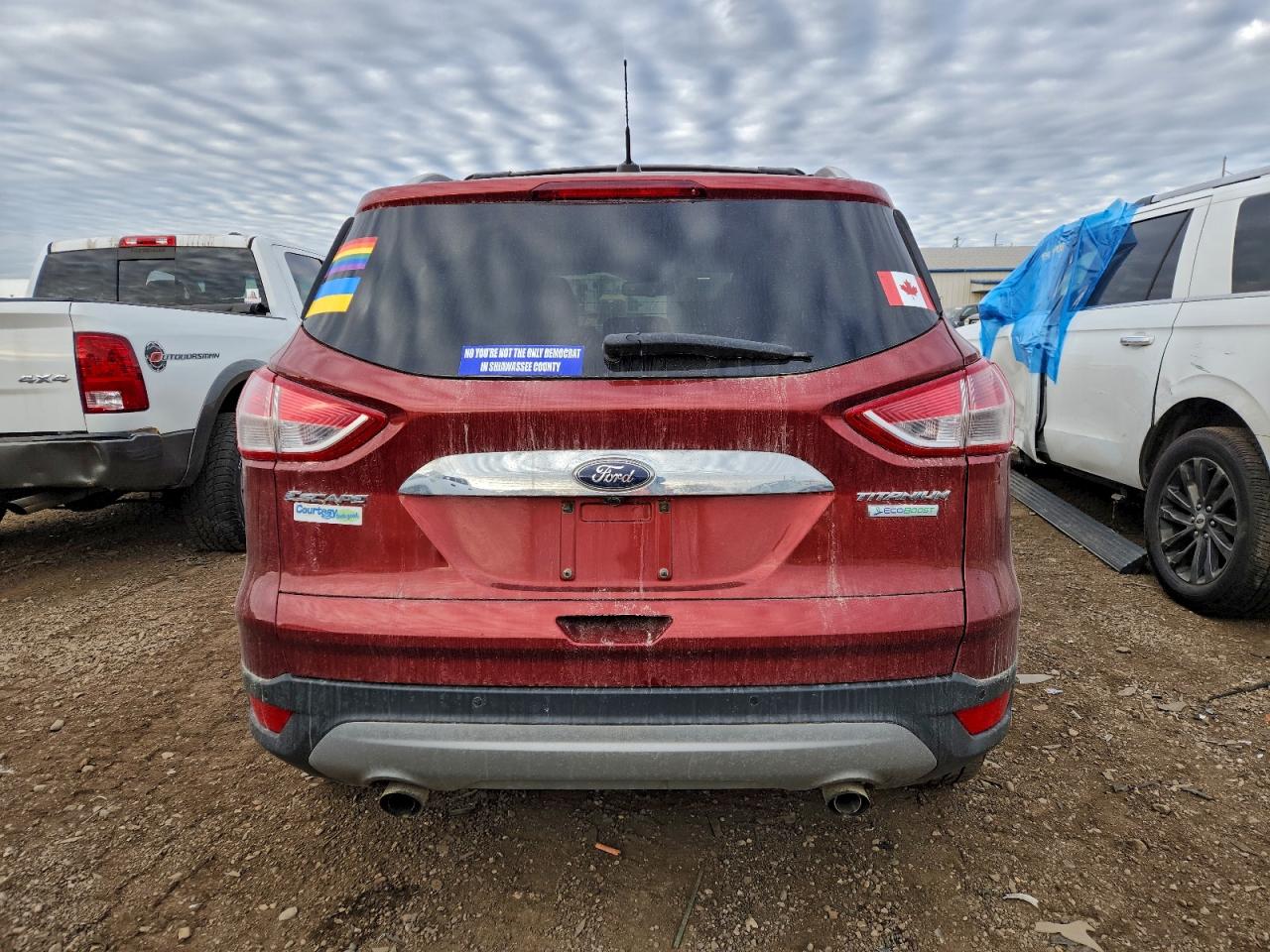 2015 Ford Escape Titanium VIN: 1FMCU0JX4FUC60556 Lot: 94116895