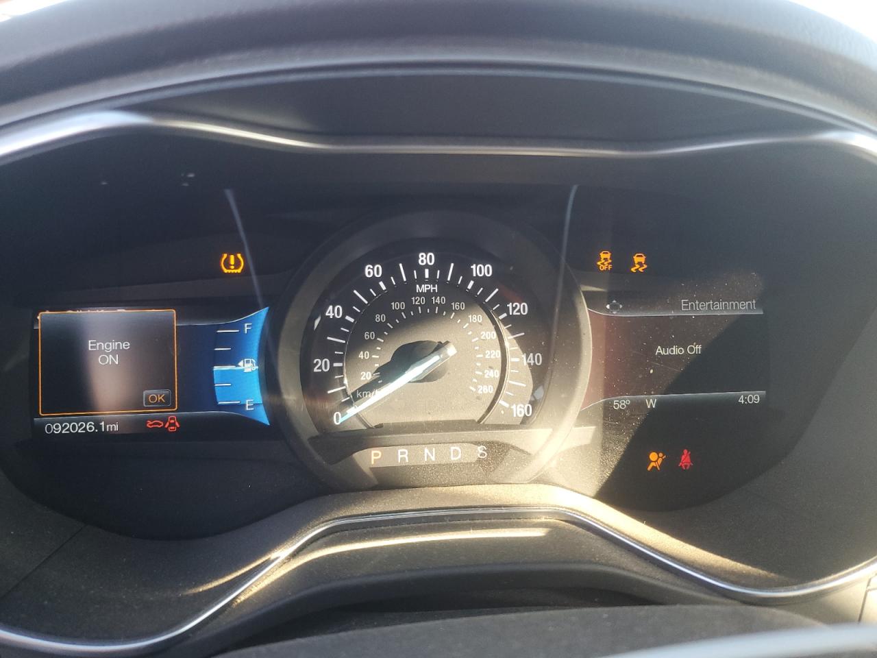 2016 Ford Fusion Titanium VIN: 3FA6P0D93GR256681 Lot: 91521975