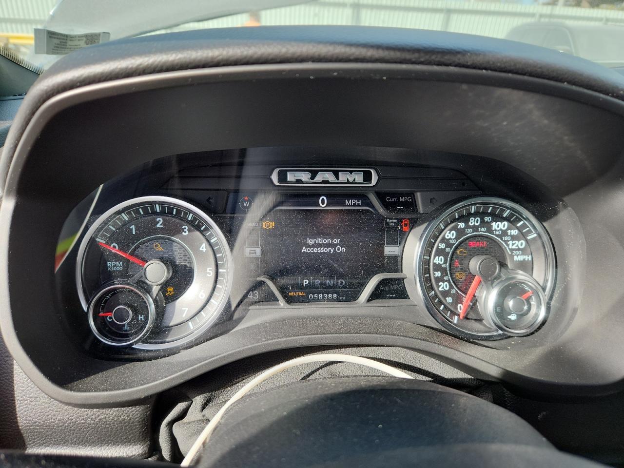 2019 Ram 1500 Big Horn/Lone Star VIN: 1C6RRFFG7KN699385 Lot: 92470085