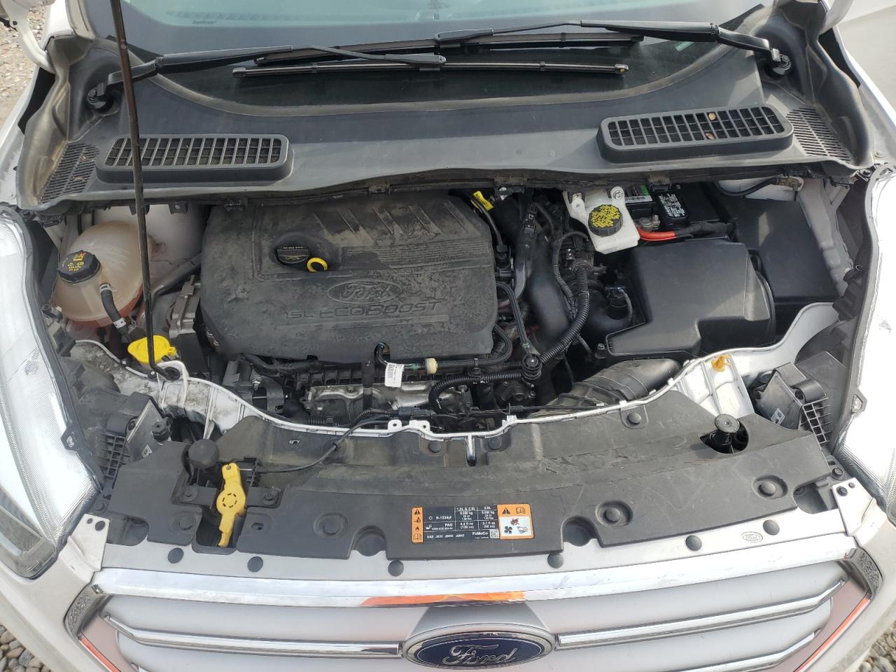 2017 Ford Escape Titanium VIN: 1FMCU0JD4HUD58575 Lot: 90674475