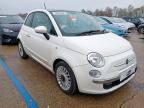 2013 FIAT 500 1.2 LOUNGE 3DR DUALOGIC [START STOP] for sale at Copart NEWBURY