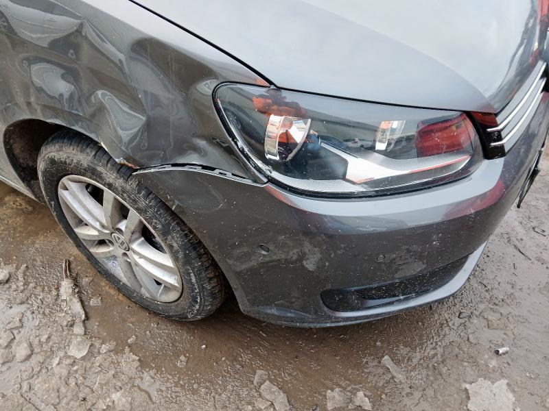 2013 VOLKSWAGEN TOURAN 1.6 TDI 105 SE 5DR DSG