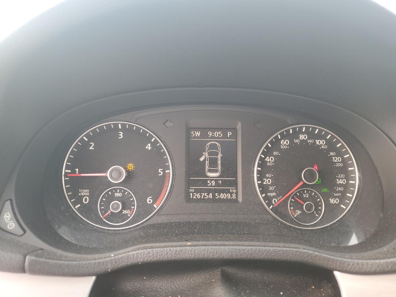 2013 Volkswagen Passat Se VIN: 1VWBN7A33DC129105 Lot: 93612375