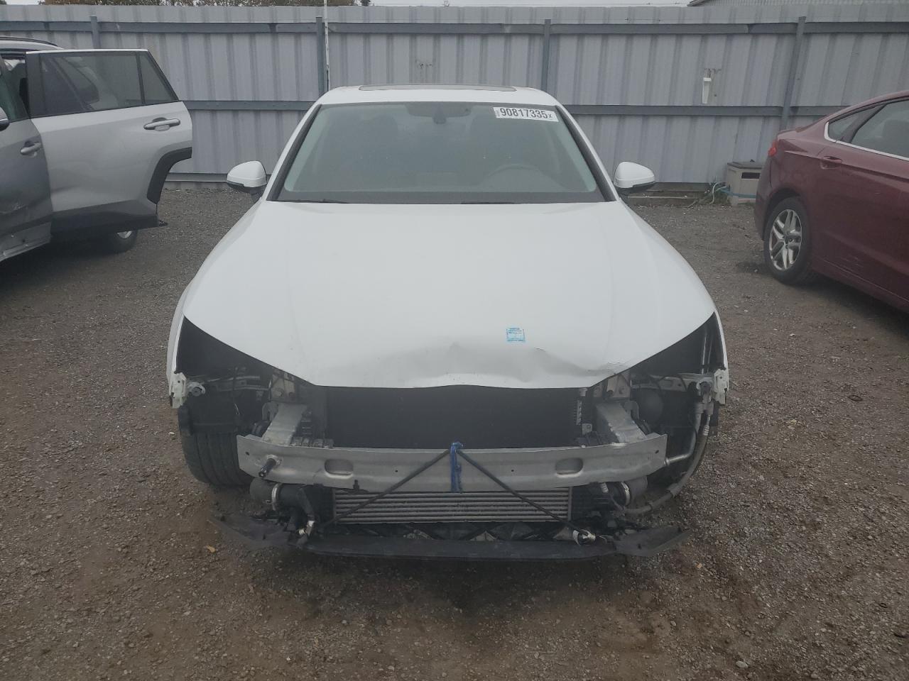 2019 Audi A4 Komfort VIN: WAUANAF42KN009498 Lot: 90817335