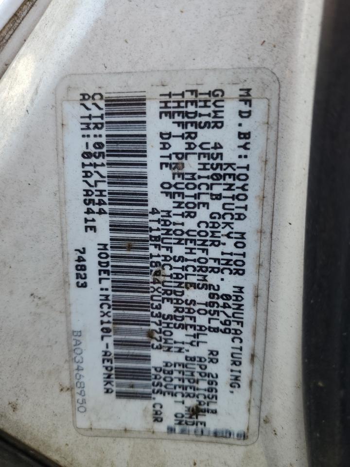 1999 Toyota Avalon Xl VIN: 4T1BF18B4XU337773 Lot: 92808645