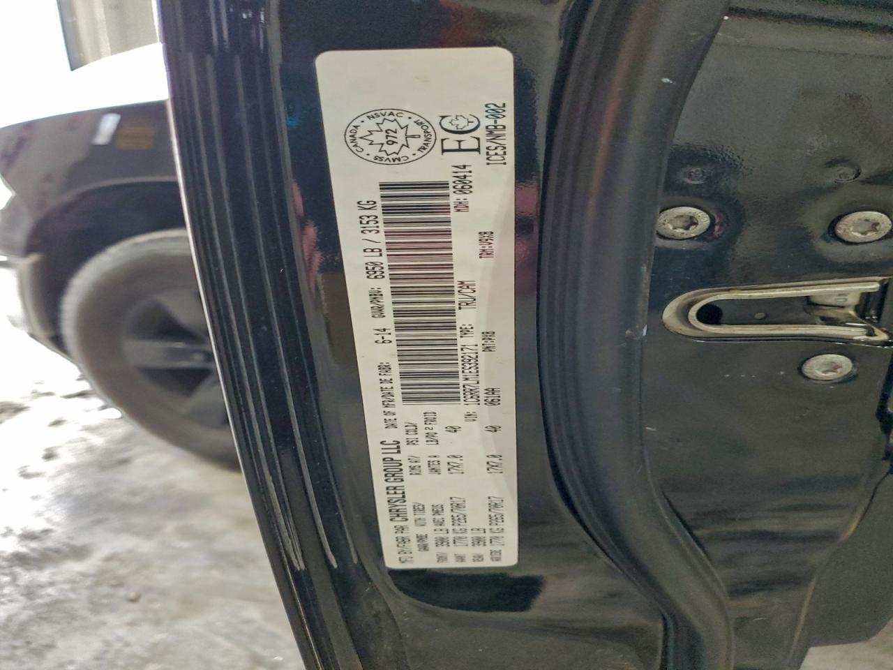 2014 Ram 1500 Slt VIN: 1C6RR7LM1ES392171 Lot: 92175065