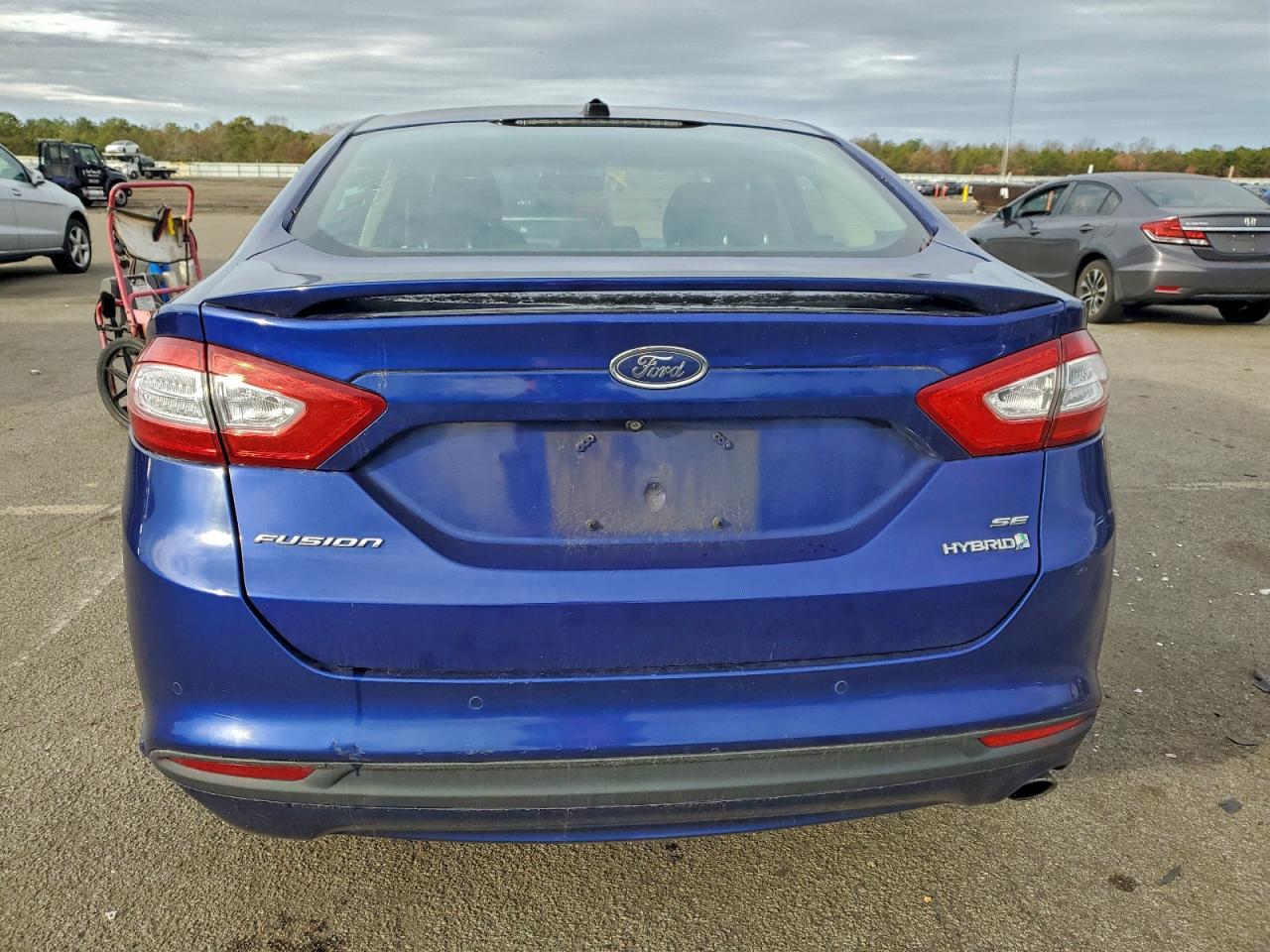 2013 Ford Fusion Se Hybrid VIN: 3FA6P0LU1DR374763 Lot: 93922825