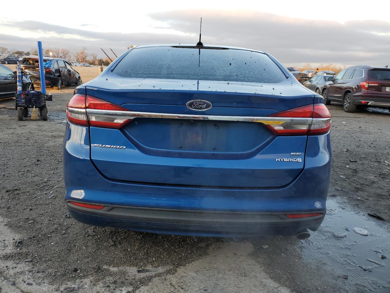 2018 Ford Fusion Se Hybrid VIN: 3FA6P0LU1JR138481 Lot: 93383525