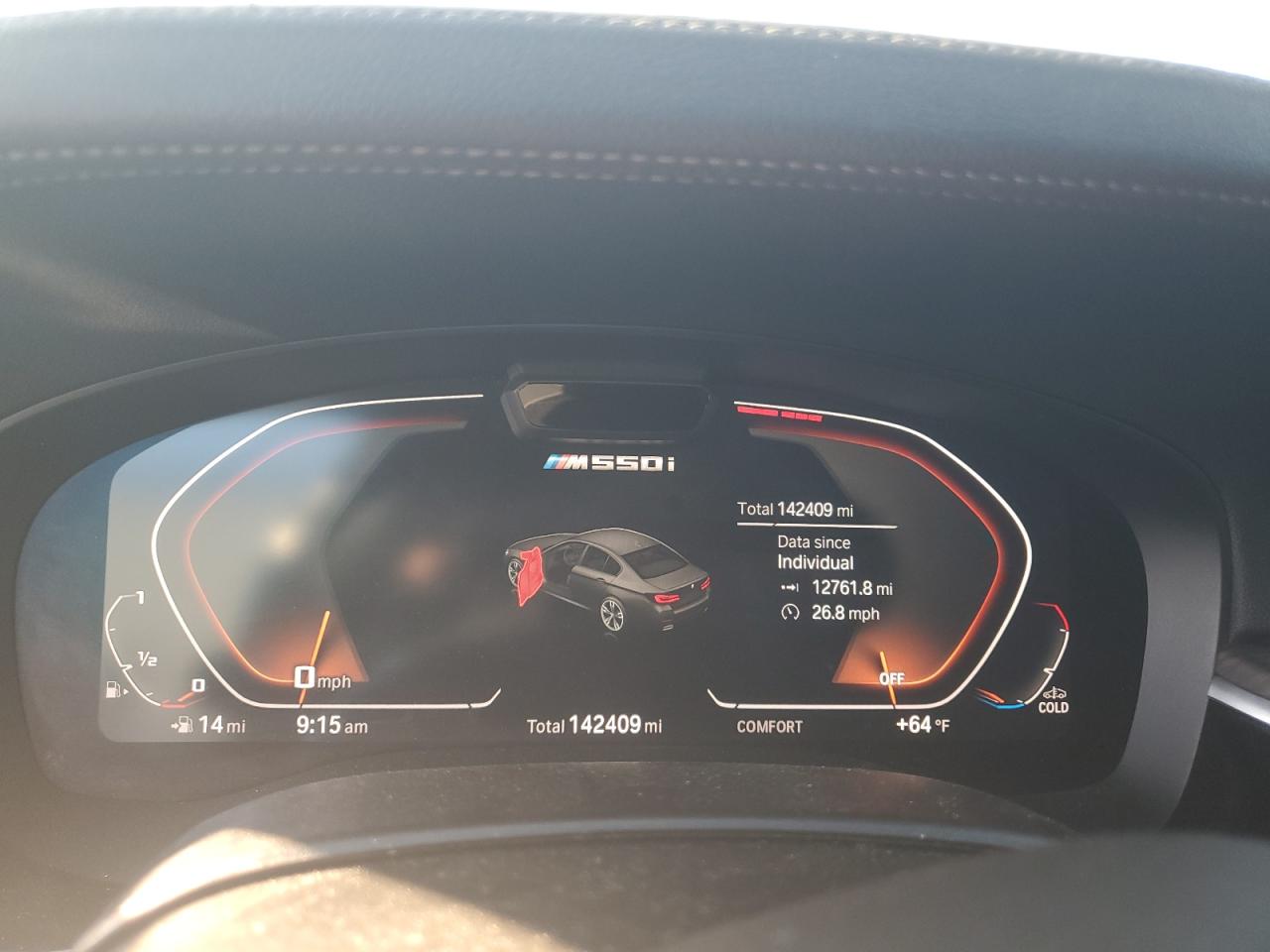 2021 BMW M550Xi VIN: WBA13BK00MCG26690 Lot: 93568435