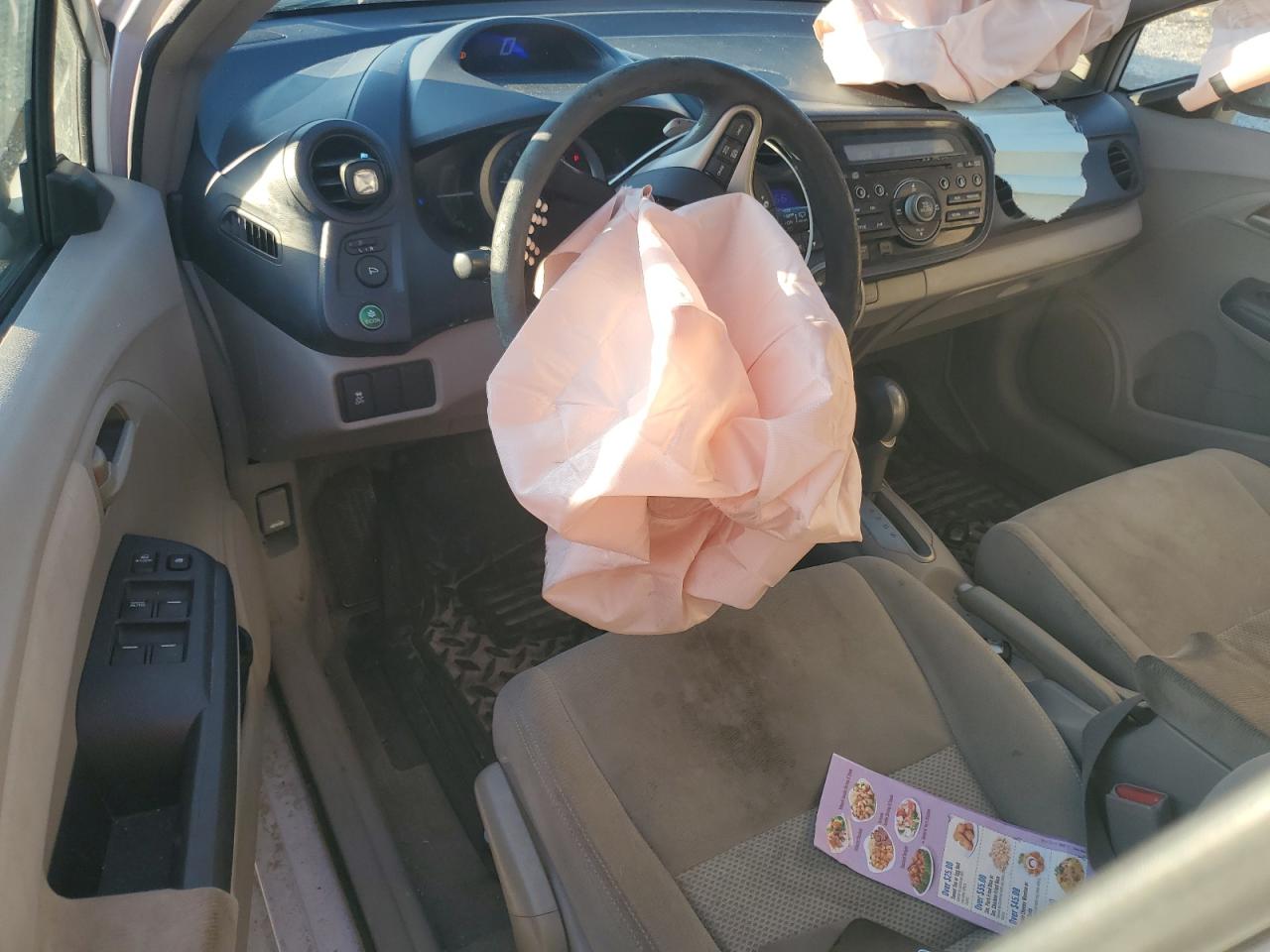 2010 Honda Insight Ex VIN: JHMZE2H77AS036603 Lot: 90609685