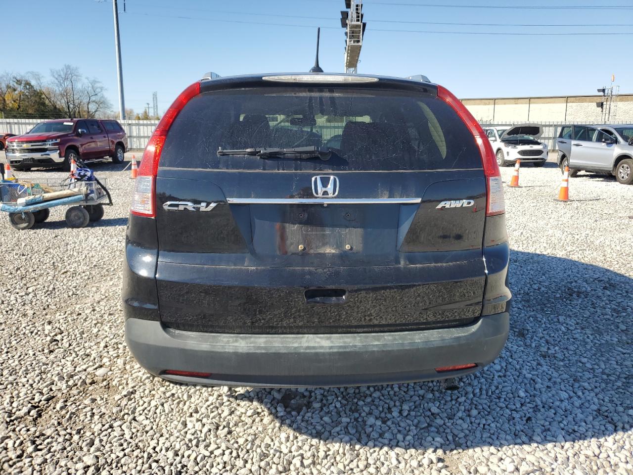 2014 Honda Cr-V Exl VIN: 2HKRM4H73EH724408 Lot: 91266425