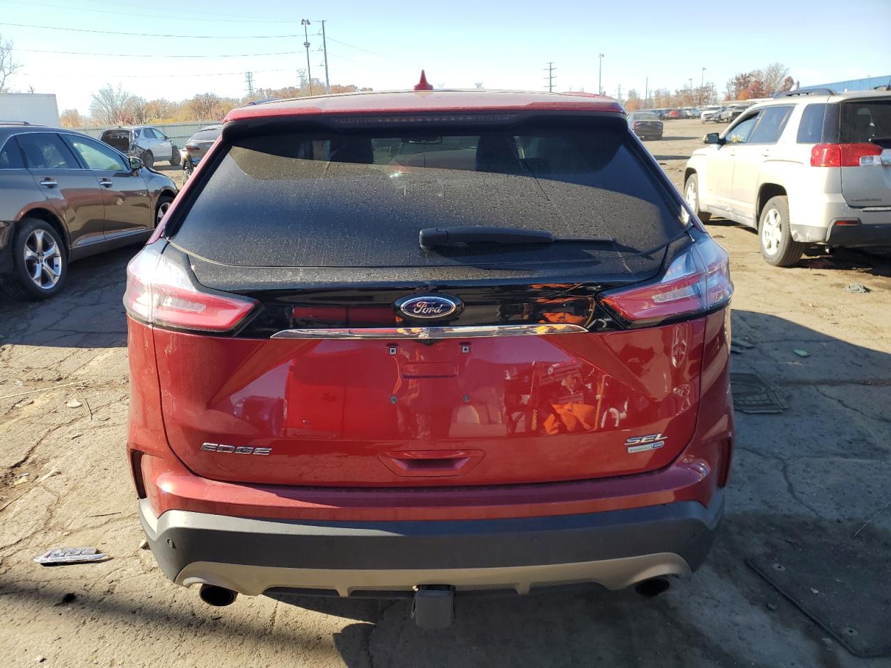 2020 Ford Edge Sel VIN: 2FMPK4J9XLBA19196 Lot: 91384345