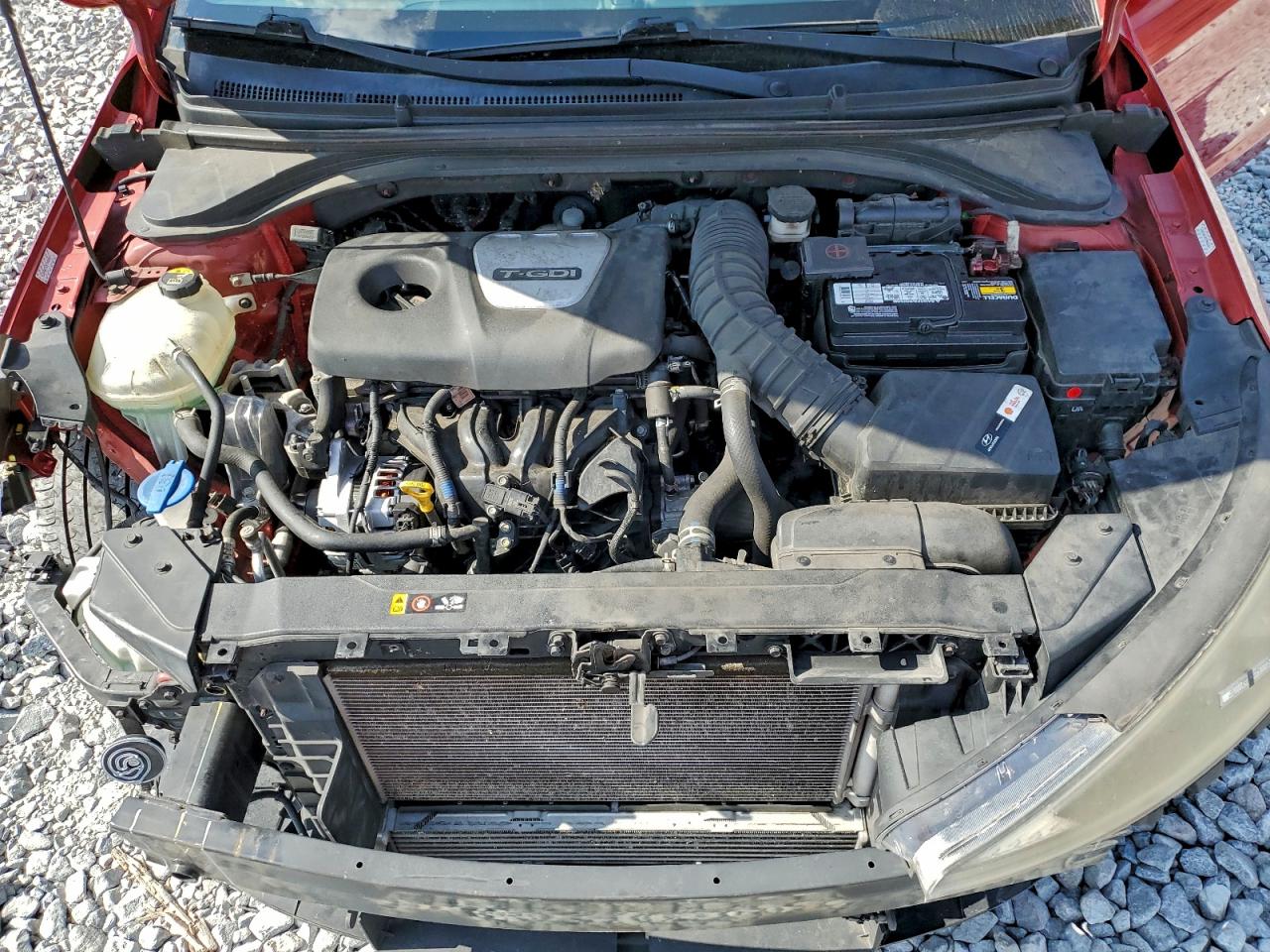 2019 Hyundai Elantra Sport VIN: KMHD04LB2KU854873 Lot: 93909735