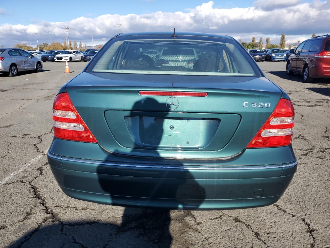 2001 Mercedes-Benz C 320 VIN: WDBRF64J41F090939 Lot: 92205535