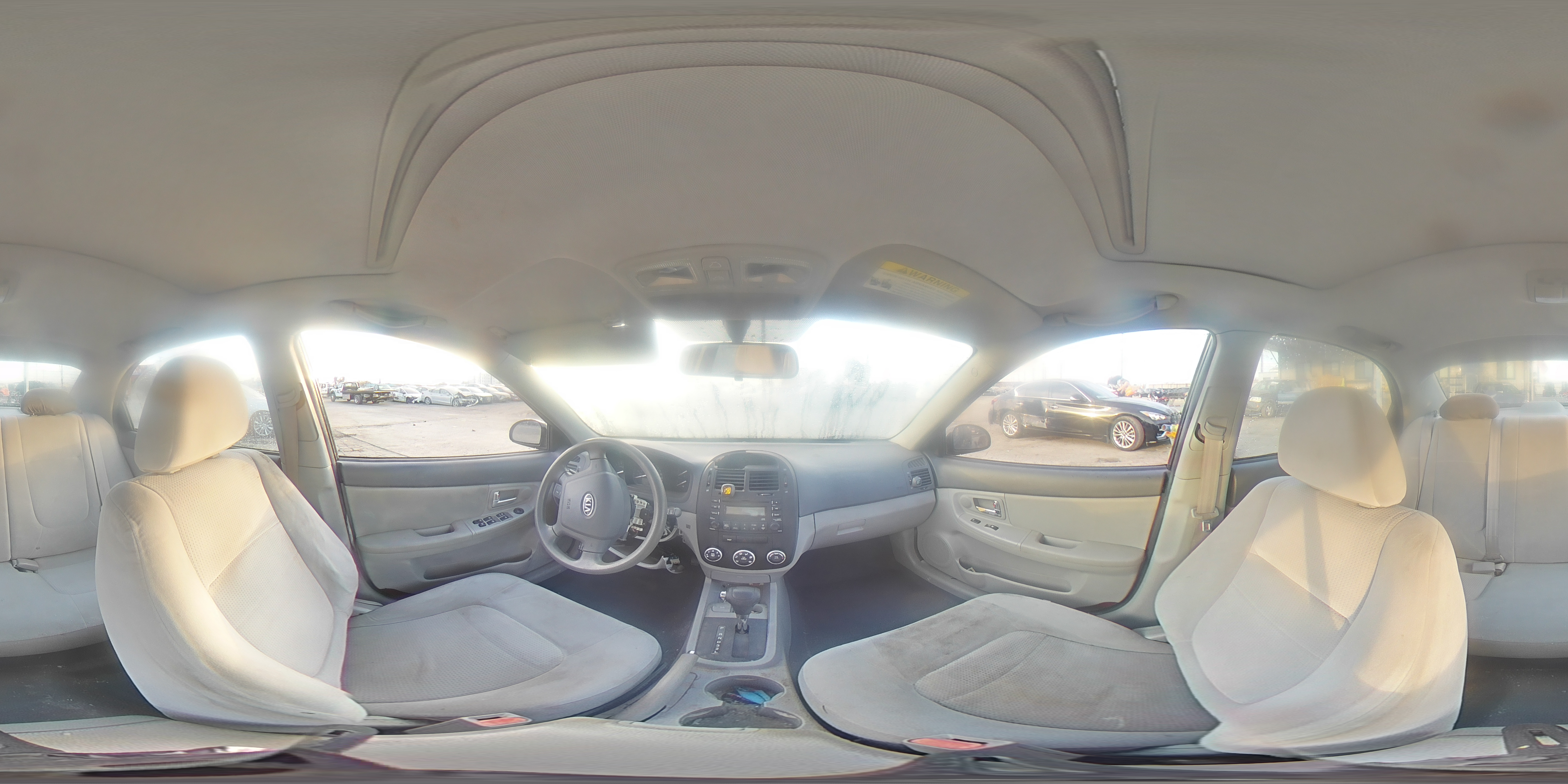 2009 Kia Spectra Ex VIN: KNAFE222195594150 Lot: 92612805