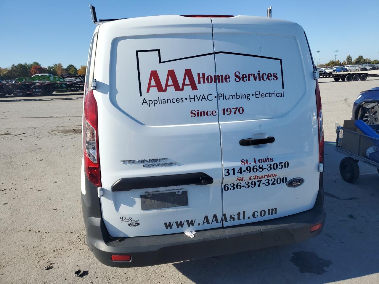 2019 Ford Transit Connect Delivery Van VIN: NM0LS7E25K1411902 Lot: 90045565