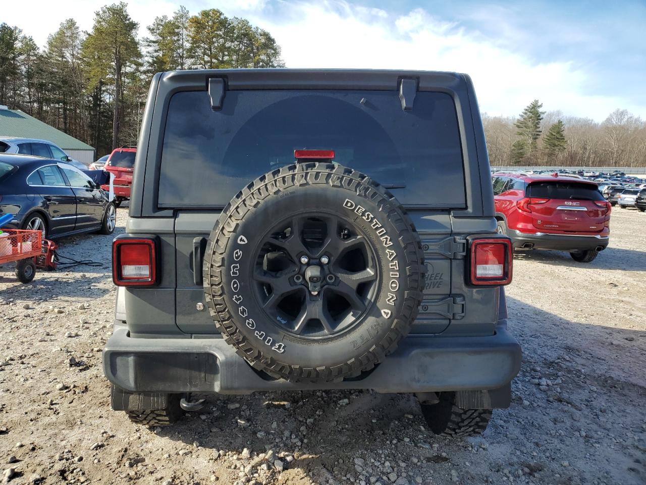 2020 Jeep Wrangler Unlimited Sport VIN: 1C4HJXDG4LW205922 Lot: 93506555