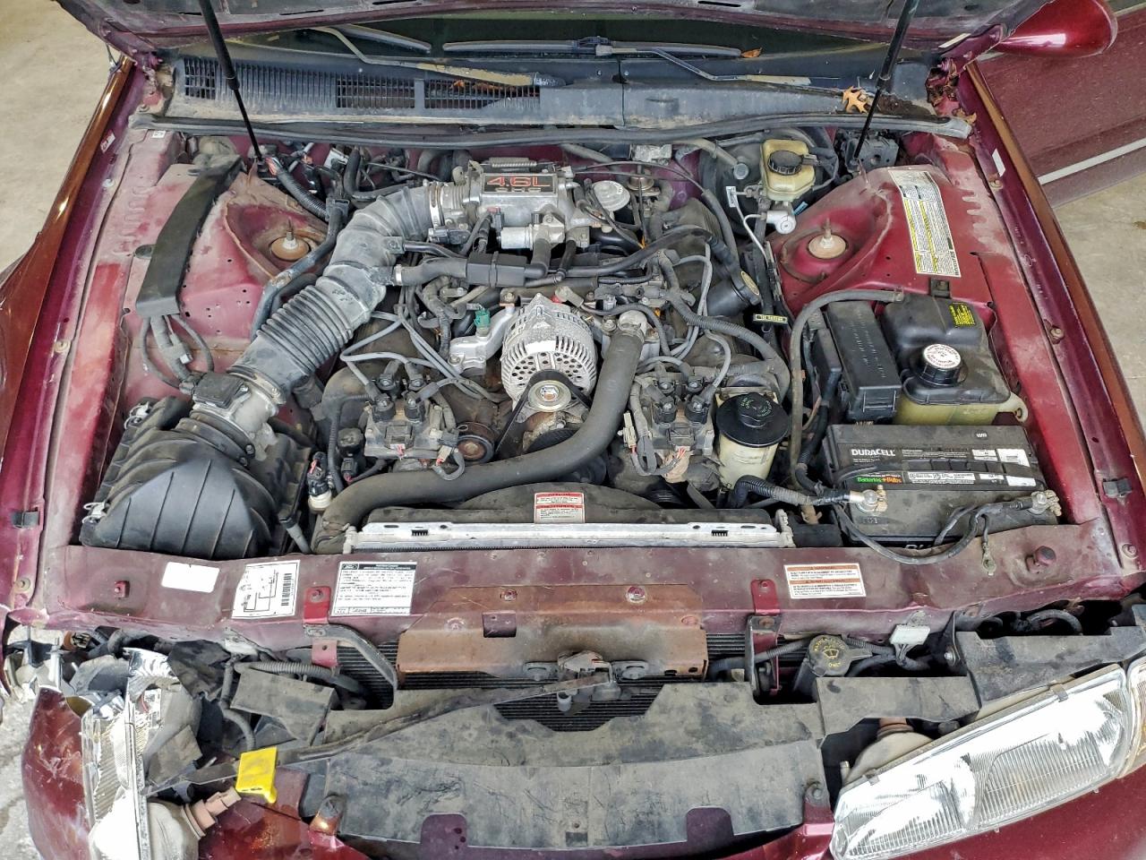 1997 Mercury Cougar Xr7 VIN: 1MELM62W4VH605619 Lot: 93965425