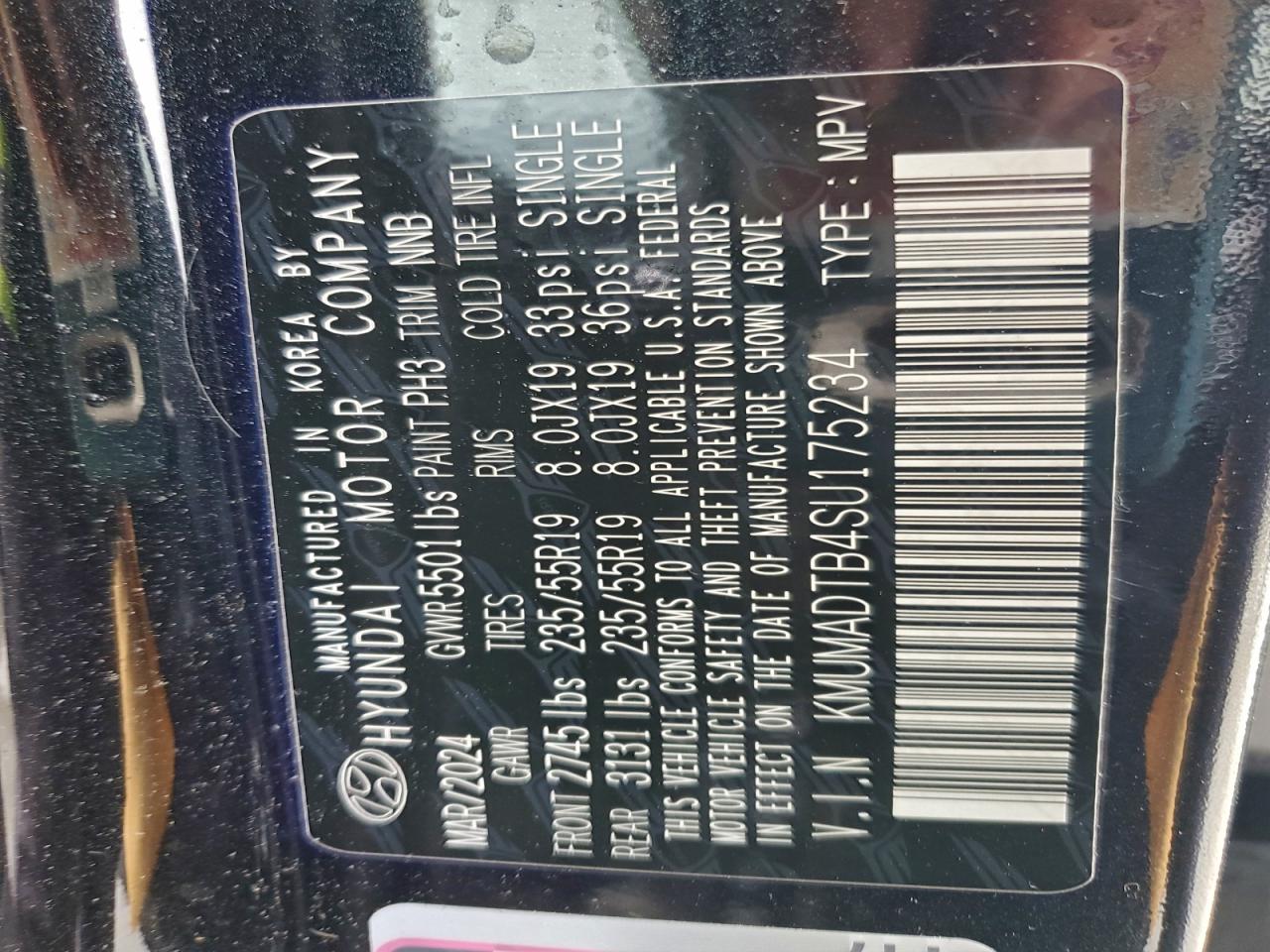 2025 Genesis Gv70 Base VIN: KMUMADTB4SU175234 Lot: 93934465