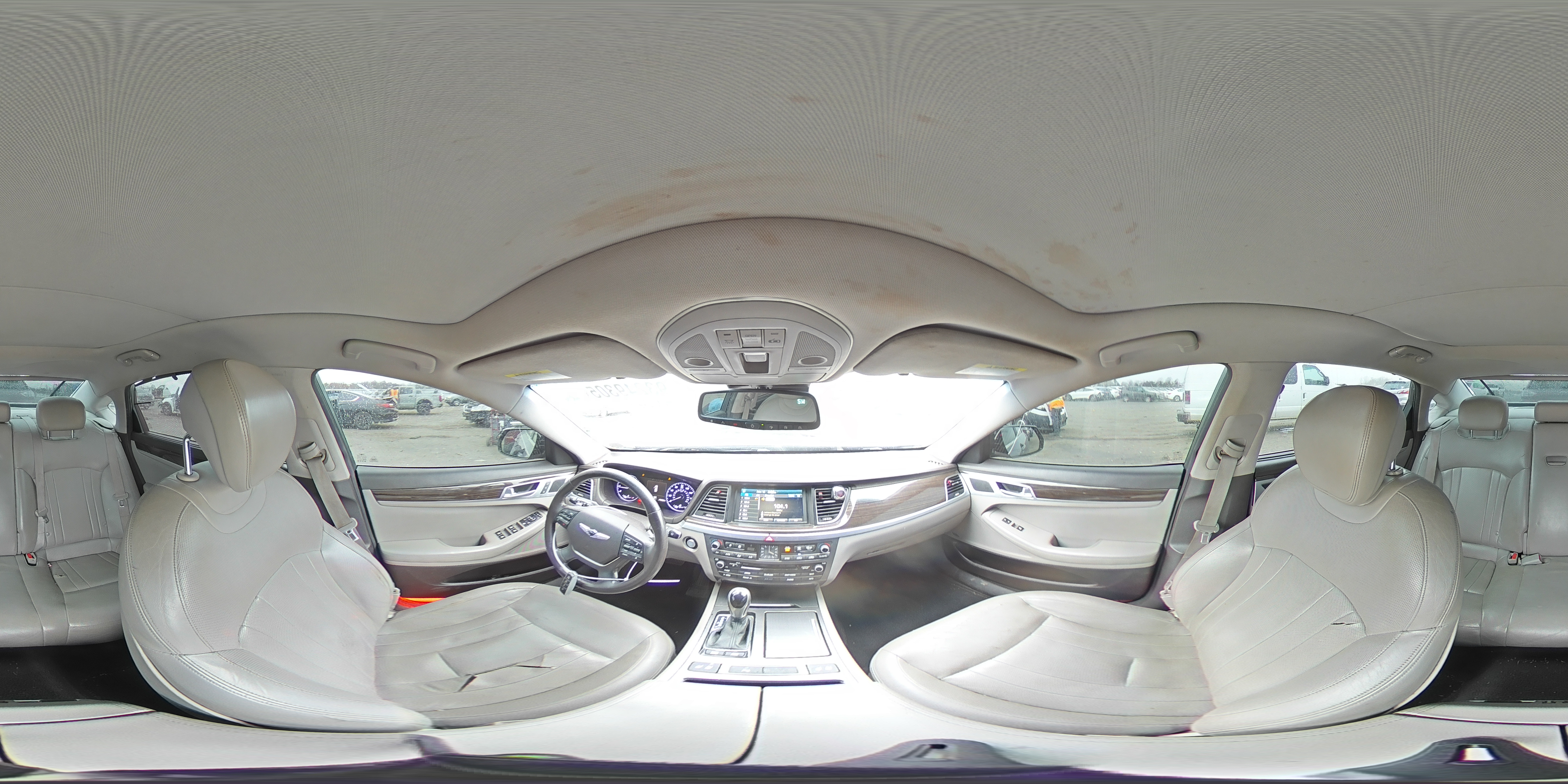 2017 Genesis G80 Base VIN: KMHGN4JE0HU175317 Lot: 93249305