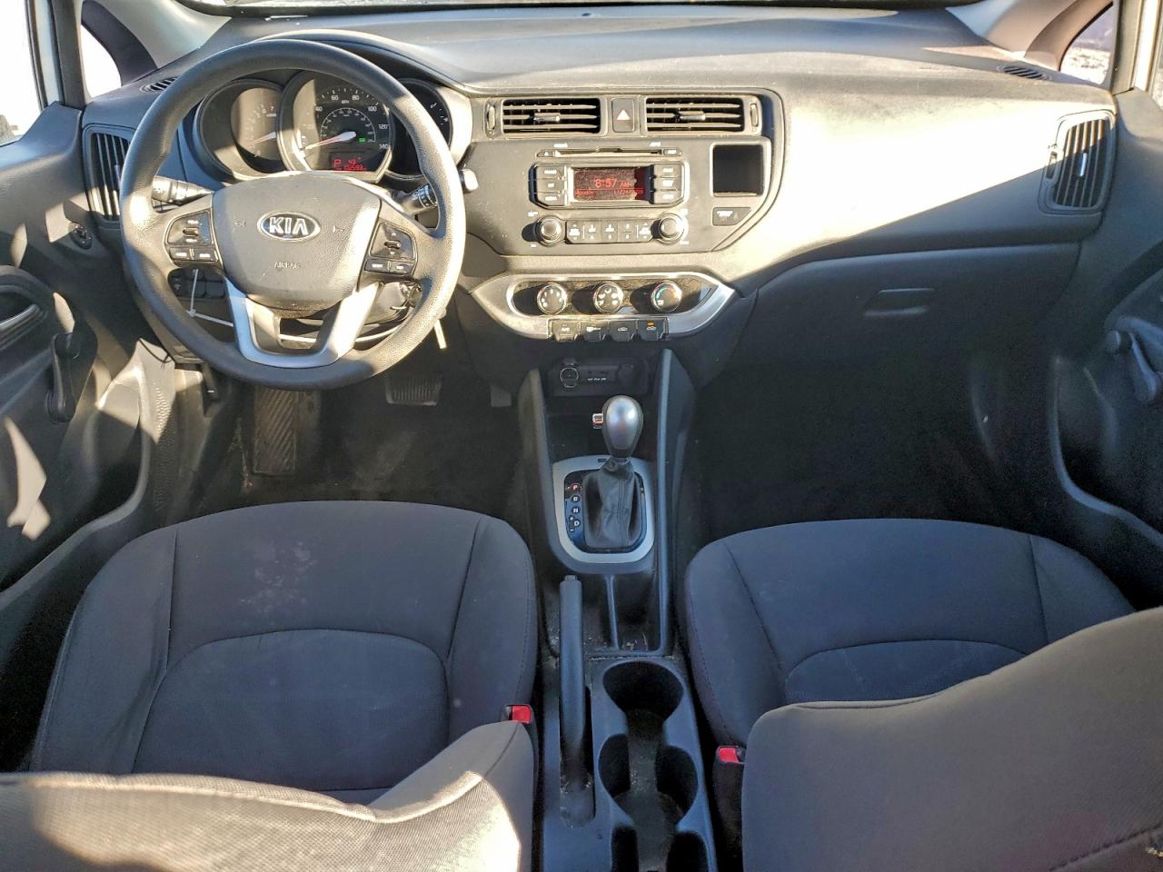 2015 Kia Rio Lx VIN: KNADM5A3XF6446283 Lot: 93736955