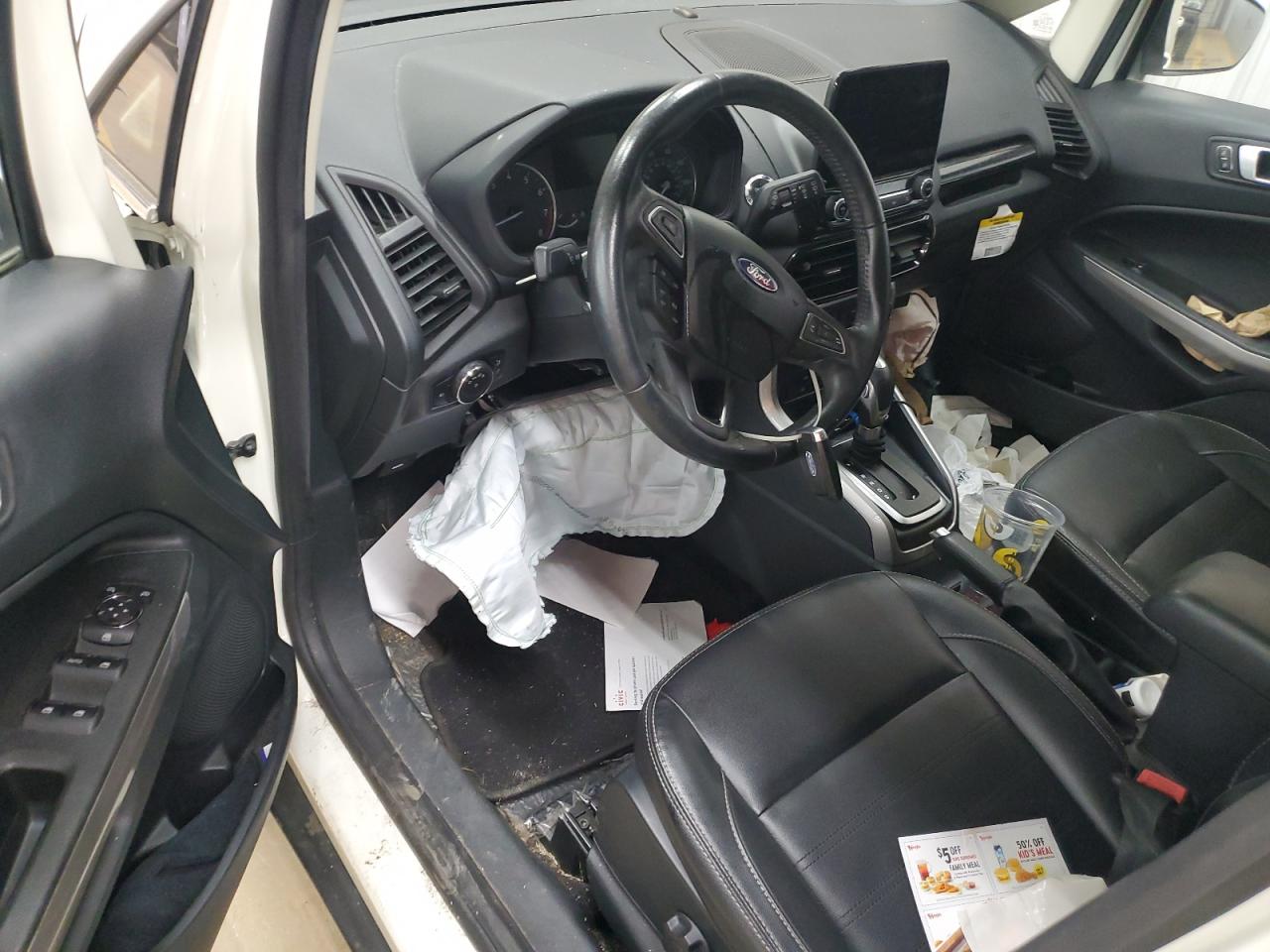 2021 Ford Ecosport Titanium VIN: MAJ6S3KL5MC411661 Lot: 91770345