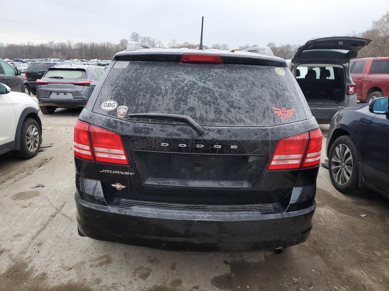 2017 Dodge Journey Se VIN: 3C4PDCAB5HT704987 Lot: 92896795