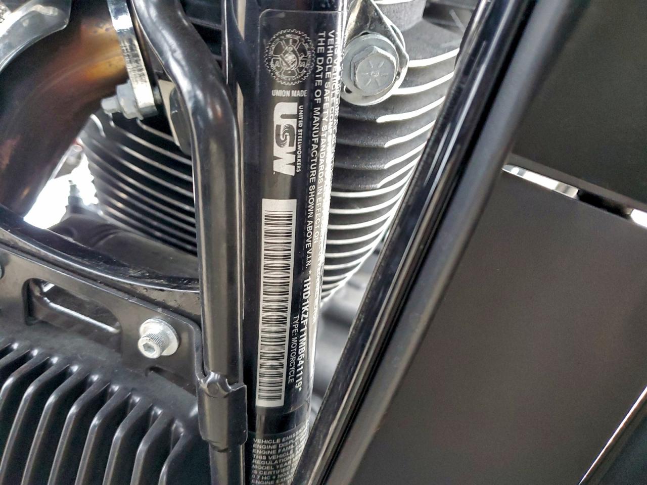 2021 Harley-Davidson Fltrk VIN: 1HD1KZF11MB641119 Lot: 94489285