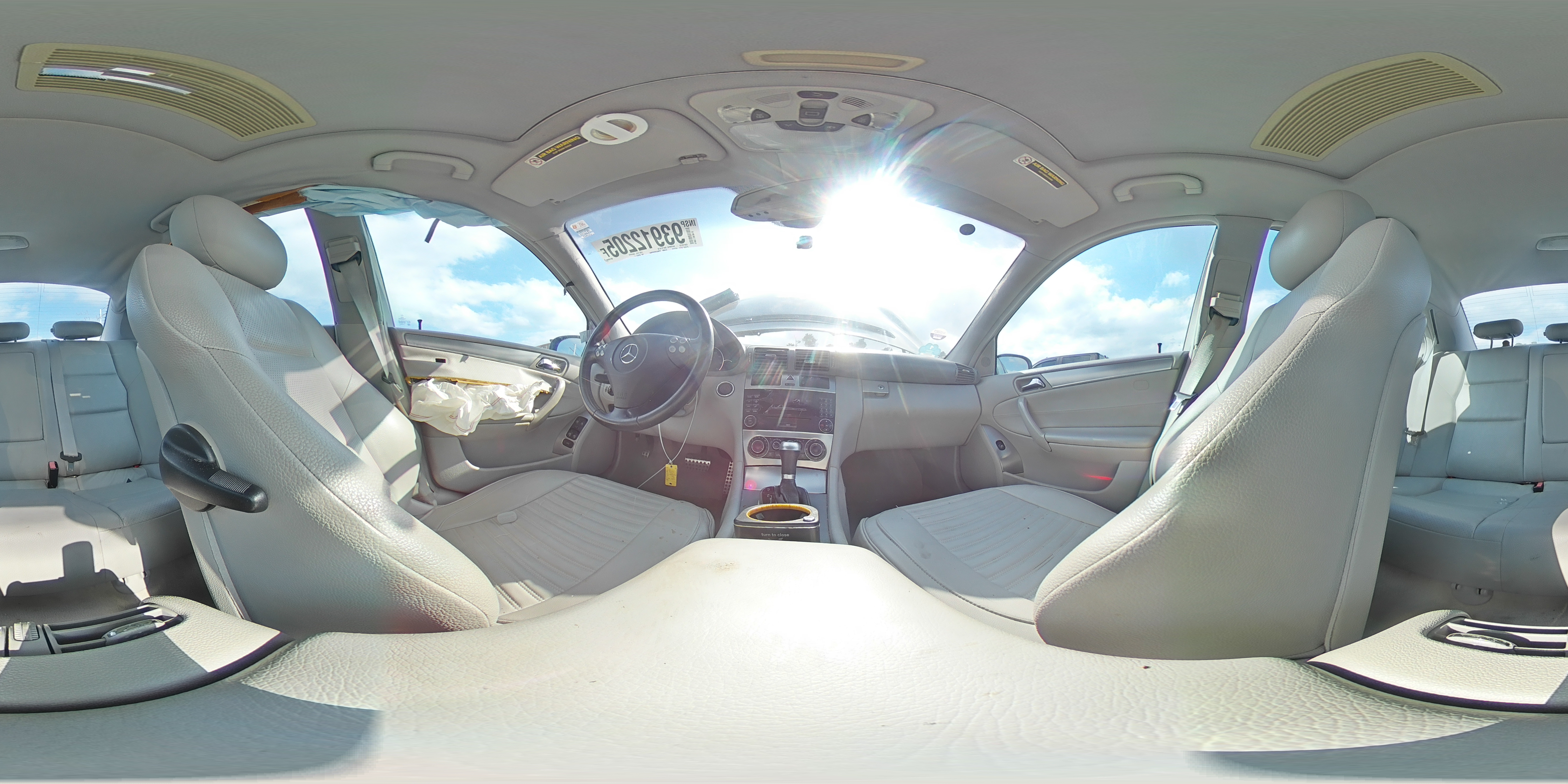 2005 Mercedes-Benz C 230K Sport Sedan VIN: WDBRF40J15F669676 Lot: 93912205