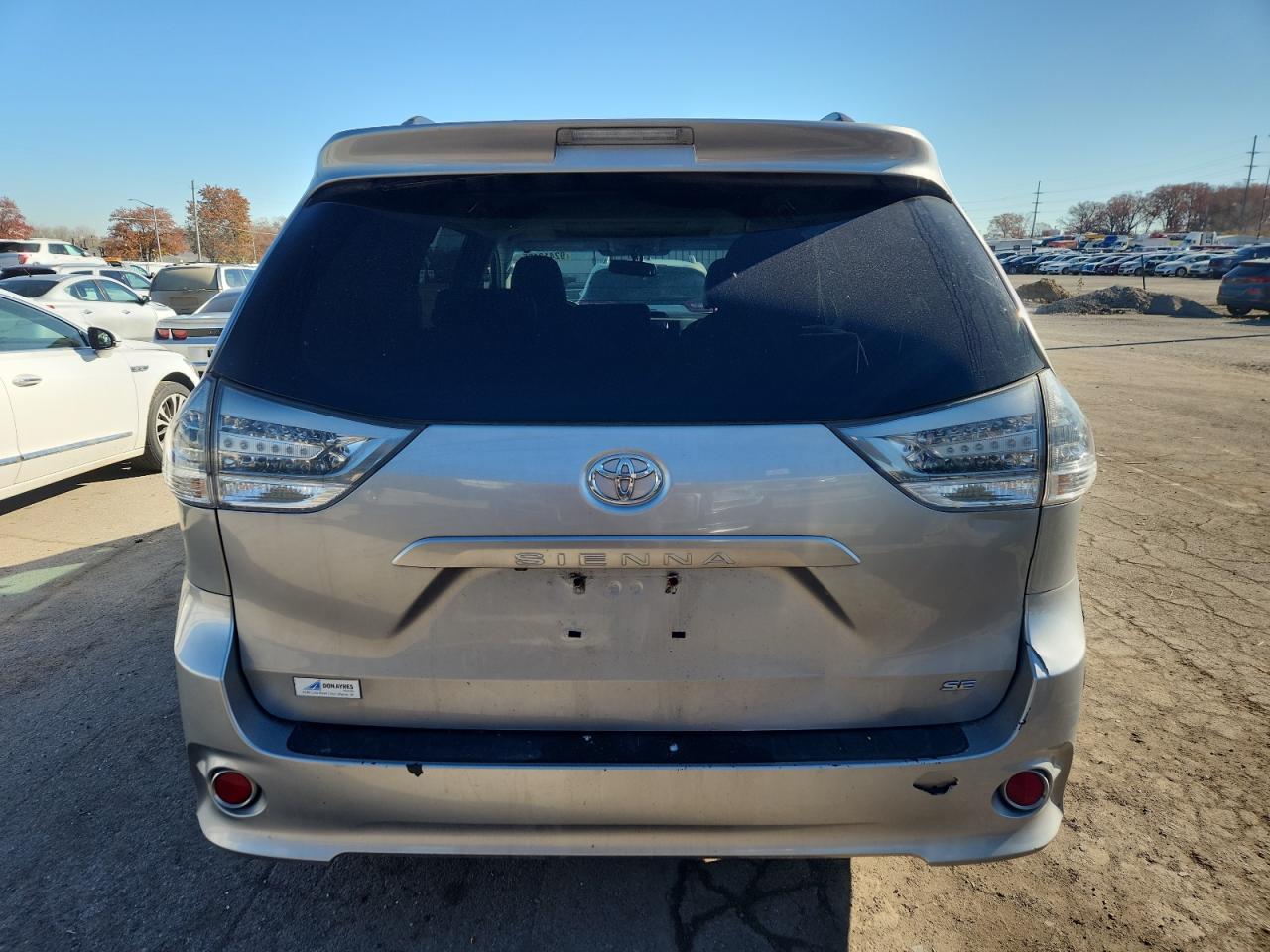 2013 Toyota Sienna Sport VIN: 5TDXK3DC1DS398191 Lot: 92412455