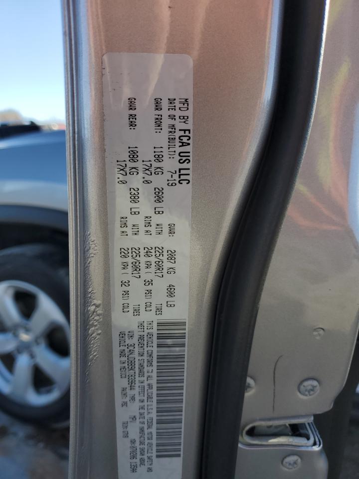 2019 Jeep Compass Latitude VIN: 3C4NJDBB9KT839644 Lot: 91430745