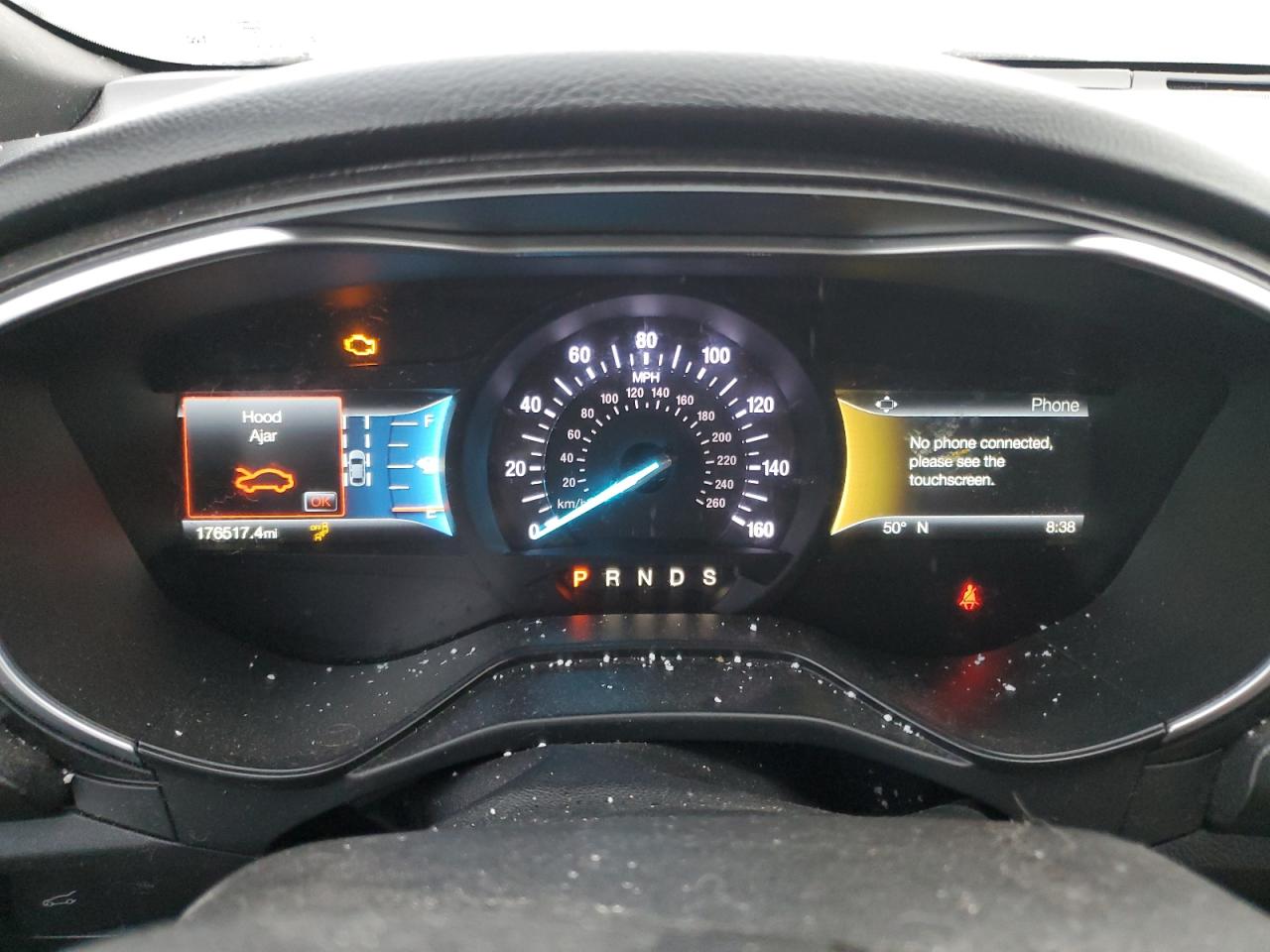 2019 Ford Fusion Titanium VIN: 3FA6P0K90KR182230 Lot: 91980265