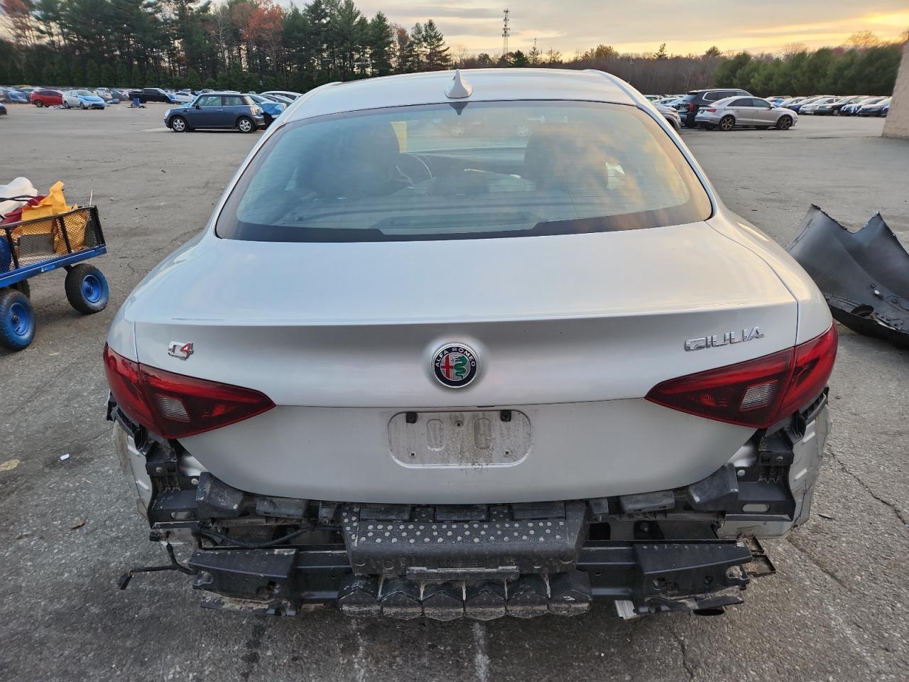 2017 Alfa Romeo Giulia Q4 VIN: ZARFAEDN9H7540224 Lot: 92106485