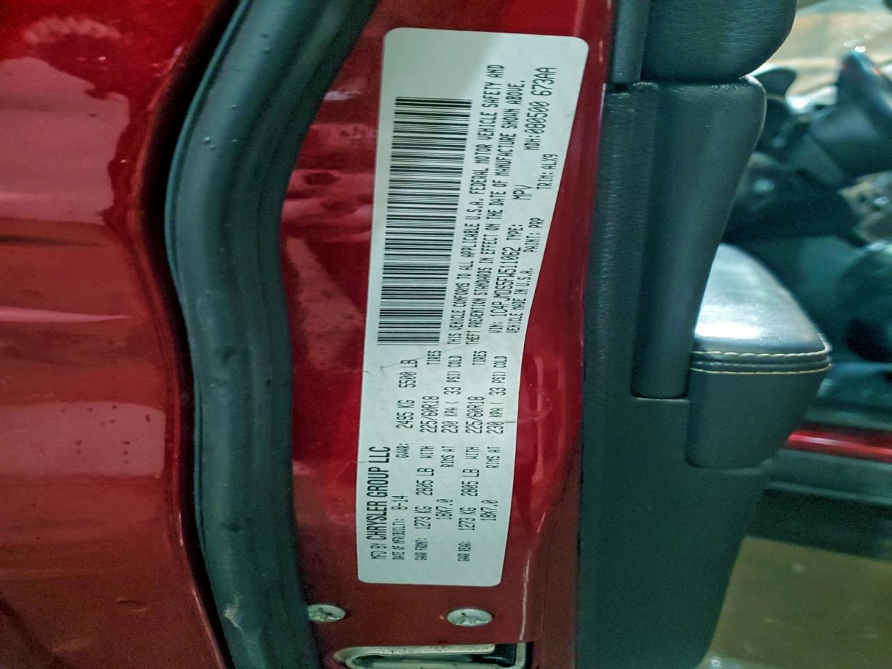 2015 Jeep Cherokee Limited VIN: 1C4PJMDS5FW511062 Lot: 94546065