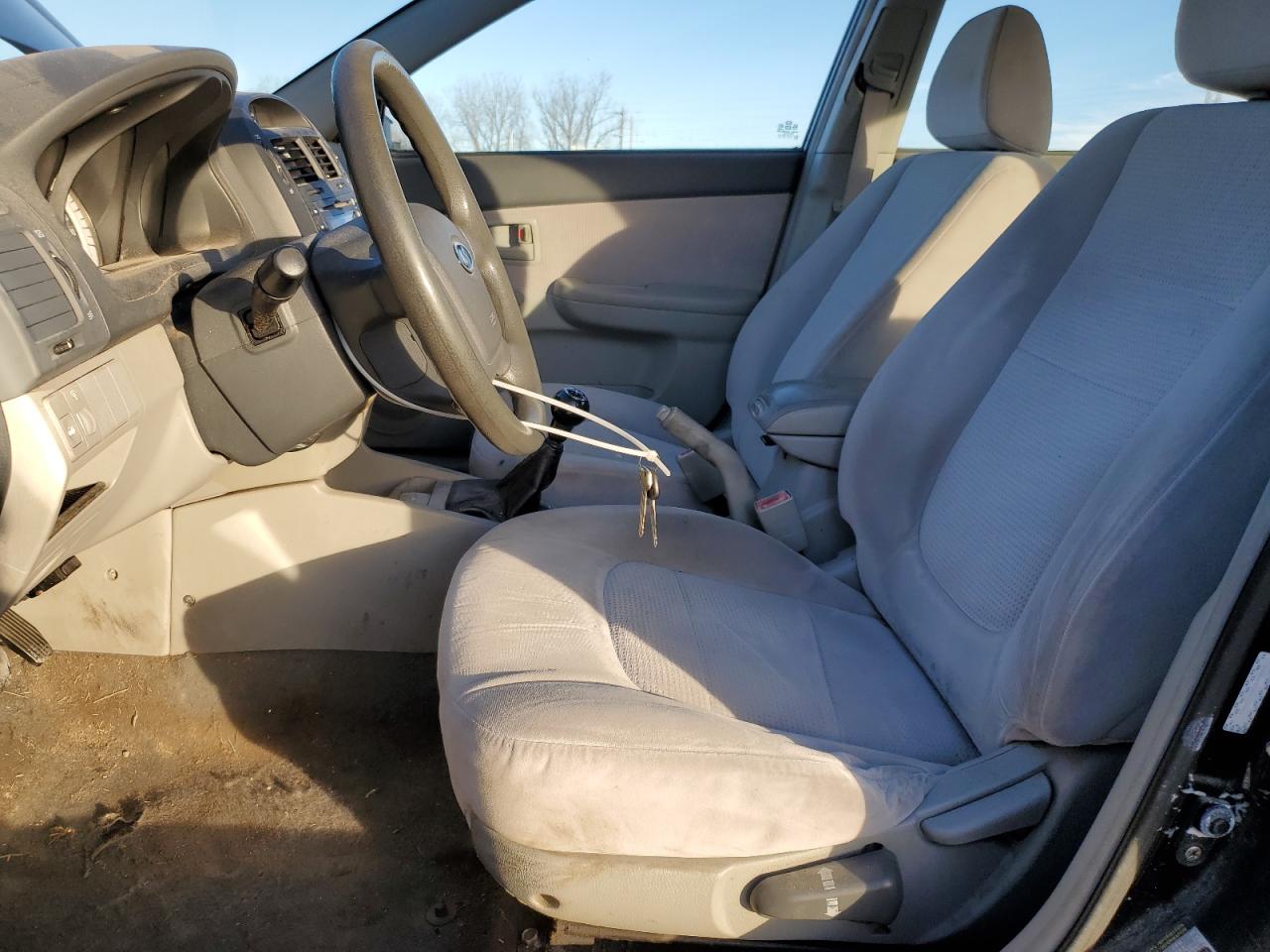 2007 Kia Spectra Ex VIN: KNAFE121875478054 Lot: 92496225