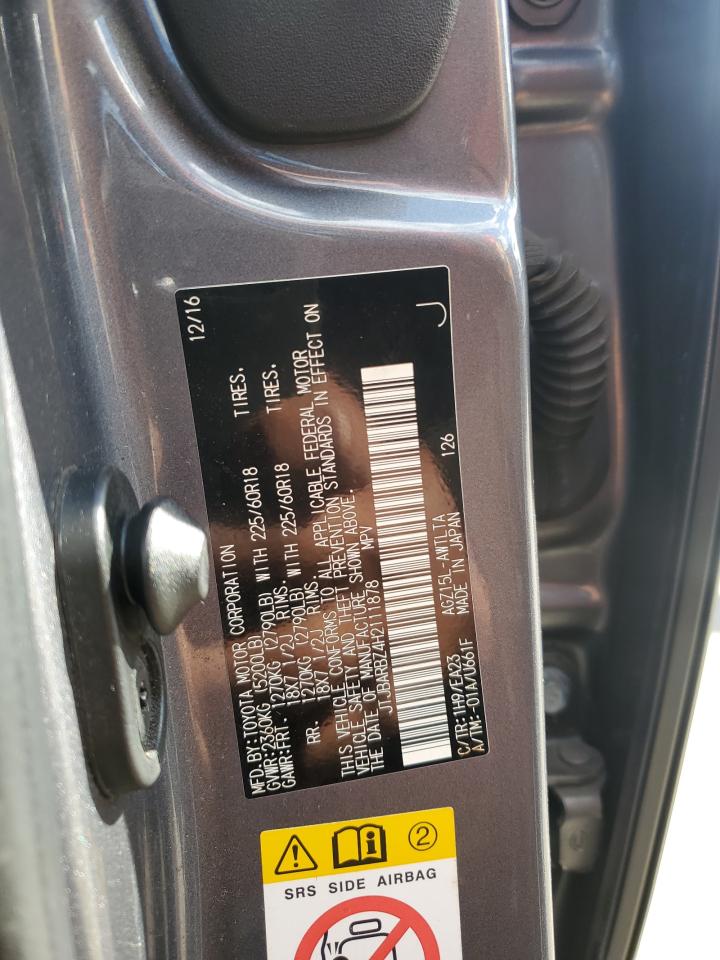 2017 Lexus Nx 200T Base VIN: JTJBARBZ4H2111878 Lot: 93086705