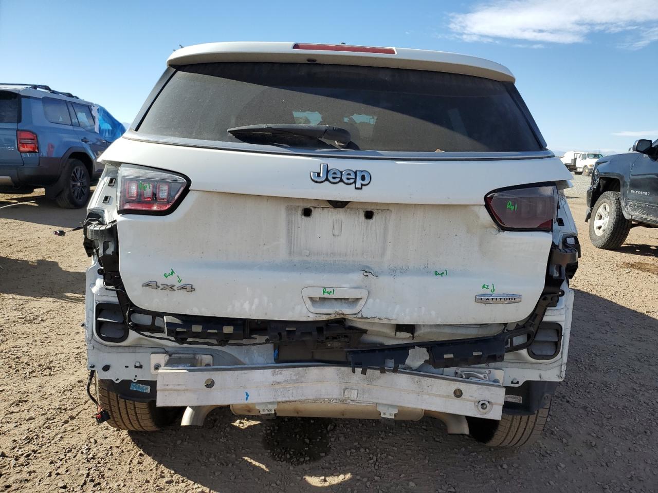 2023 Jeep Compass Latitude VIN: 3C4NJDBN6PT553378 Lot: 92934585