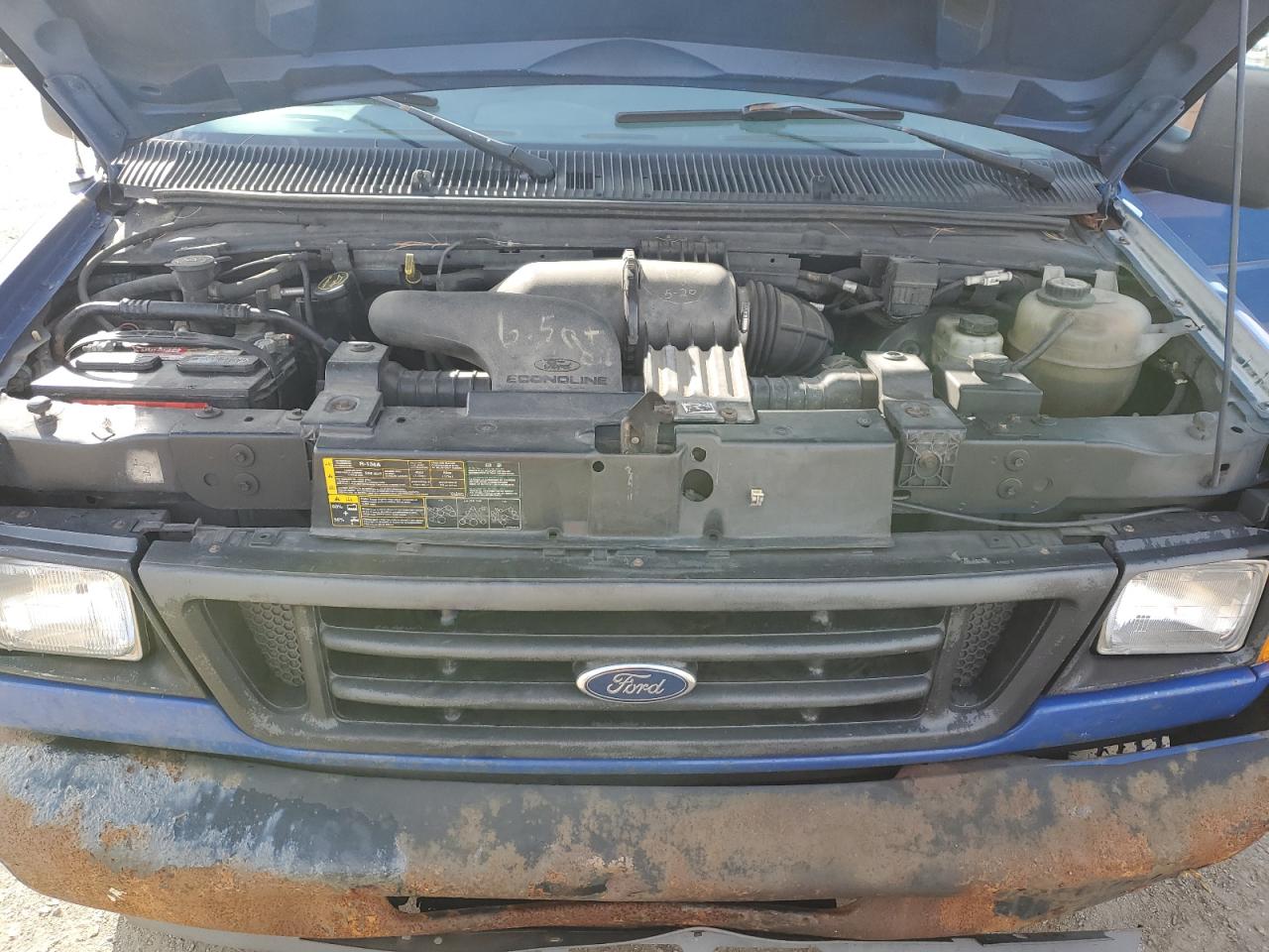 2004 Ford E250 Delivery Van VIN: 1FTNE24W84HA63761 Lot: 91498145