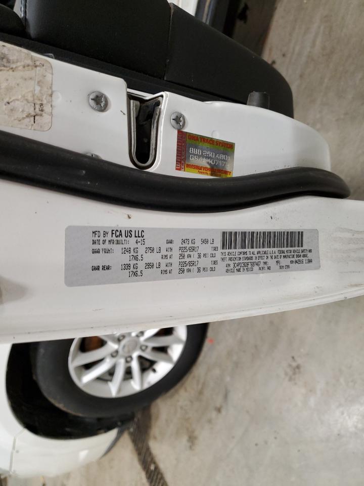 2015 Dodge Journey Sxt VIN: 3C4PDCBG9FT697467 Lot: 93514855